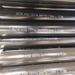 ASTM A192 High Pressure Steel Boiler Tube Precision Seamless Steel Pipe Precision Tubes Used Heat Exchangers Transfer Equipment